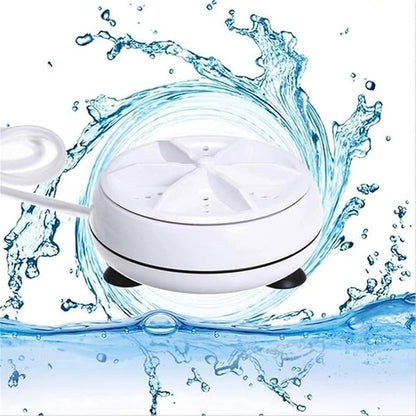 Portable Washing Machine, Mini Ultrasonic Washing Machine Ultrasonic Waves Suitable for Home